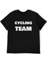 Cycling Team Lightweight Cotton T-Shirt – Daily Comfort Graphic Shirt