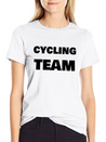 Cycling Team Lightweight Cotton T-Shirt – Daily Comfort Graphic Shirt