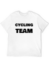 Cycling Team Lightweight Cotton T-Shirt – Daily Comfort Graphic Shirt