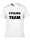 Cycling Team Lightweight Cotton T-Shirt – Daily Comfort Graphic Shirt