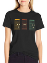 Dad Guitar Chords Shirt - Dad Guitar Tab Shirt - F Lightweight Cotton T-Shirt – Daily Comfort Graphic Shirt