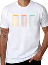 Dad Guitar Chords Shirt - Dad Guitar Tab Shirt - F Lightweight Cotton T-Shirt – Daily Comfort Graphic Shirt