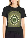 Daisy Mandala Lightweight Cotton T-Shirt – Daily Comfort Graphic Shirt