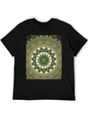 Daisy Mandala Lightweight Cotton T-Shirt – Daily Comfort Graphic Shirt