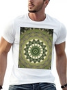 Daisy Mandala Lightweight Cotton T-Shirt – Daily Comfort Graphic Shirt