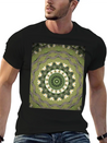 Daisy Mandala Lightweight Cotton T-Shirt – Daily Comfort Graphic Shirt