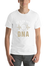 Dart In My DNA - Dartboard, Dartboard, Present Lightweight Cotton T-Shirt – Daily Comfort Graphic Shirt
