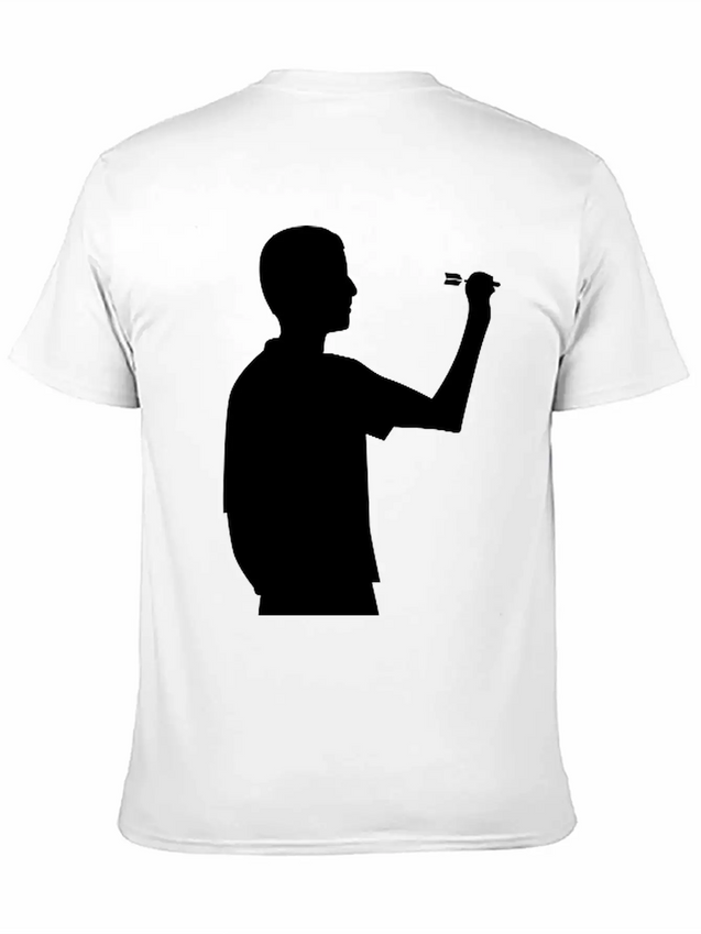 Dart Player Darts Arrow Arrows Game Dart Team Lightweight Cotton T-Shirt – Daily Comfort Graphic Shirt