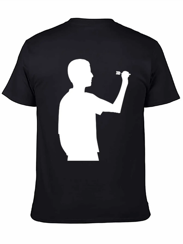 Dart Player Darts Arrow Arrows Game Dart Team Lightweight Cotton T-Shirt – Daily Comfort Graphic Shirt