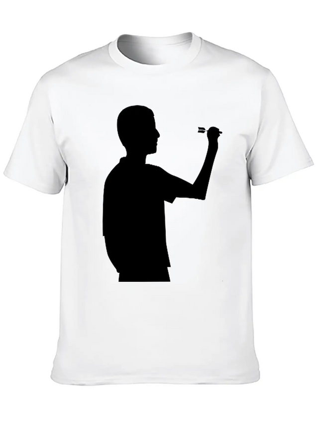 Dart Player Darts Arrow Arrows Game Dart Team Lightweight Cotton T-Shirt – Daily Comfort Graphic Shirt