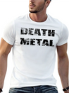 Death Metal Lightweight Cotton T-Shirt – Daily Comfort Graphic Shirt
