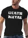 Death Metal Lightweight Cotton T-Shirt – Daily Comfort Graphic Shirt