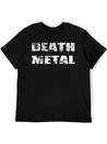 Death Metal Lightweight Cotton T-Shirt – Daily Comfort Graphic Shirt