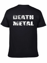 Death Metal Lightweight Cotton T-Shirt – Daily Comfort Graphic Shirt