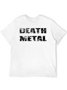 Death Metal Lightweight Cotton T-Shirt – Daily Comfort Graphic Shirt