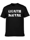 Death Metal Lightweight Cotton T-Shirt – Daily Comfort Graphic Shirt