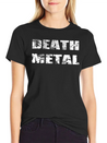 Death Metal Lightweight Cotton T-Shirt – Daily Comfort Graphic Shirt