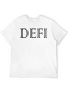 Decentralized Finance Defi - Non Fungible Token Lightweight Cotton T-Shirt – Daily Comfort Graphic Shirt