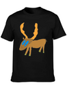 Deer Lightweight Cotton T-Shirt – Daily Comfort Graphic Shirt
