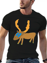 Deer Lightweight Cotton T-Shirt – Daily Comfort Graphic Shirt