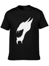 Demonic Shadow Lightweight Cotton T-Shirt – Daily Comfort Graphic Shirt