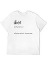 Diet Definition Lightweight Cotton T-Shirt – Daily Comfort Graphic Shirt