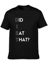 DIET - Did I Eat That? Lightweight Cotton T-Shirt – Daily Comfort Graphic Shirt
