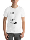 DIET - Did I Eat That? Lightweight Cotton T-Shirt – Daily Comfort Graphic Shirt