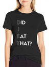 DIET - Did I Eat That? Lightweight Cotton T-Shirt – Daily Comfort Graphic Shirt