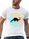 Dinosaur Lightweight Cotton T-Shirt – Daily Comfort Graphic Shirt