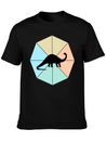 Dinosaur Lightweight Cotton T-Shirt – Daily Comfort Graphic Shirt