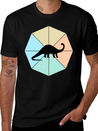 Dinosaur Lightweight Cotton T-Shirt – Daily Comfort Graphic Shirt