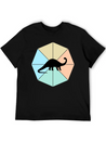 Dinosaur Lightweight Cotton T-Shirt – Daily Comfort Graphic Shirt