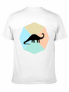 Dinosaur Lightweight Cotton T-Shirt – Daily Comfort Graphic Shirt
