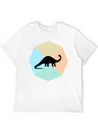 Dinosaur Lightweight Cotton T-Shirt – Daily Comfort Graphic Shirt