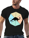 Dinosaur Lightweight Cotton T-Shirt – Daily Comfort Graphic Shirt