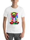 DJ Bear, Teddy, Cartoon, Music, Concerts Festivals Lightweight Cotton T-Shirt – Daily Comfort Graphic Shirt