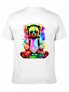 DJ Bear, Teddy, Cartoon, Music, Concerts Festivals Lightweight Cotton T-Shirt – Daily Comfort Graphic Shirt