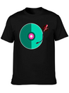 DJ Disc Jockey Deejay Party Festival Music Lightweight Cotton T-Shirt – Daily Comfort Graphic Shirt
