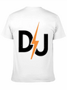 DJ Lightning Bolt – High-Energy Music Lover Logo Lightweight Cotton T-Shirt – Daily Comfort Graphic Shirt