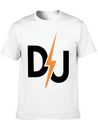 DJ Lightning Bolt – High-Energy Music Lover Logo Lightweight Cotton T-Shirt – Daily Comfort Graphic Shirt