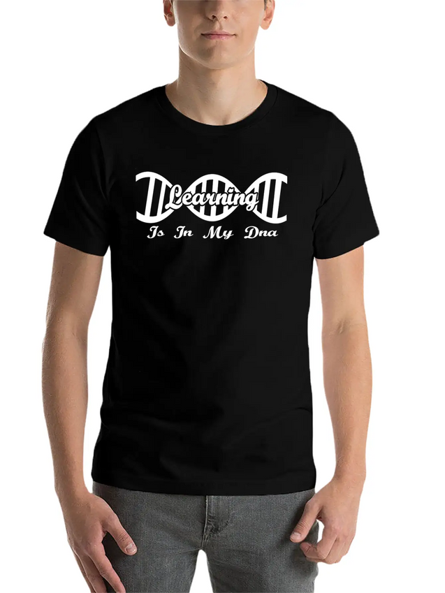 Dns Dna Evolution Hobby Geschenk Learning Lightweight Cotton T-Shirt – Daily Comfort Graphic Shirt