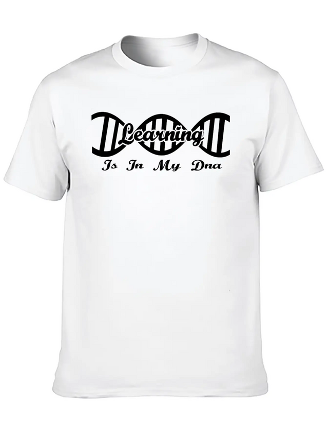 Dns Dna Evolution Hobby Geschenk Learning Lightweight Cotton T-Shirt – Daily Comfort Graphic Shirt