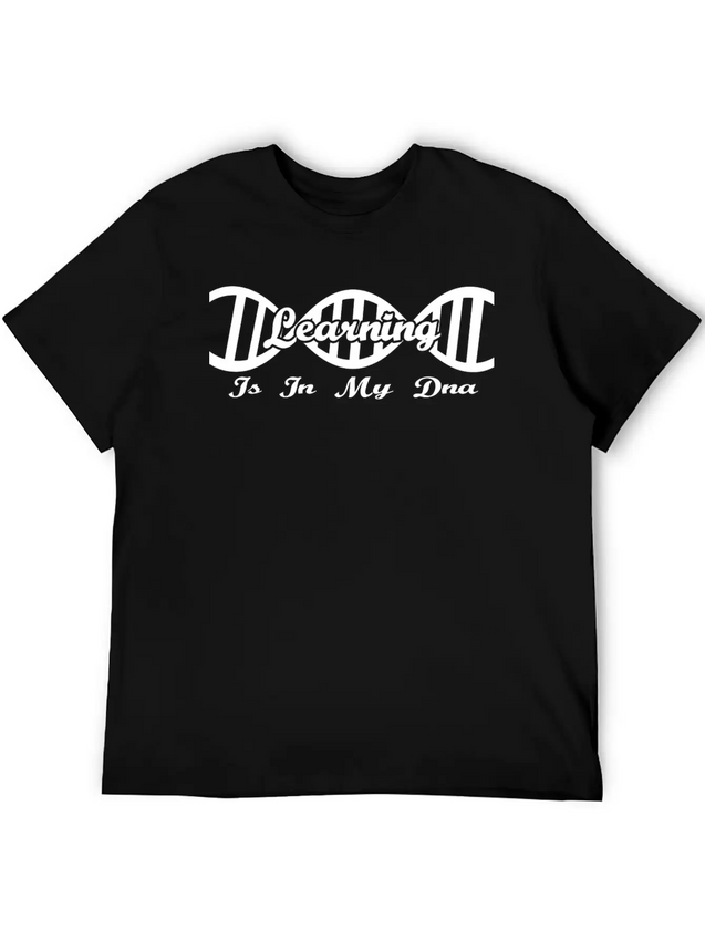 Dns Dna Evolution Hobby Geschenk Learning Lightweight Cotton T-Shirt – Daily Comfort Graphic Shirt