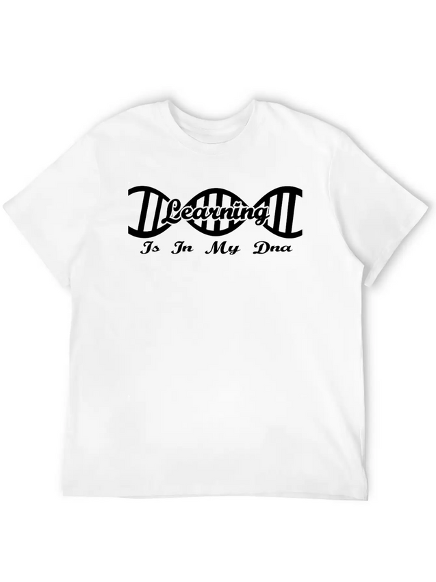 Dns Dna Evolution Hobby Geschenk Learning Lightweight Cotton T-Shirt – Daily Comfort Graphic Shirt