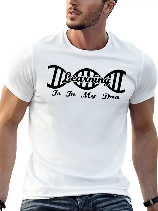 Dns Dna Evolution Hobby Geschenk Learning Lightweight Cotton T-Shirt – Daily Comfort Graphic Shirt