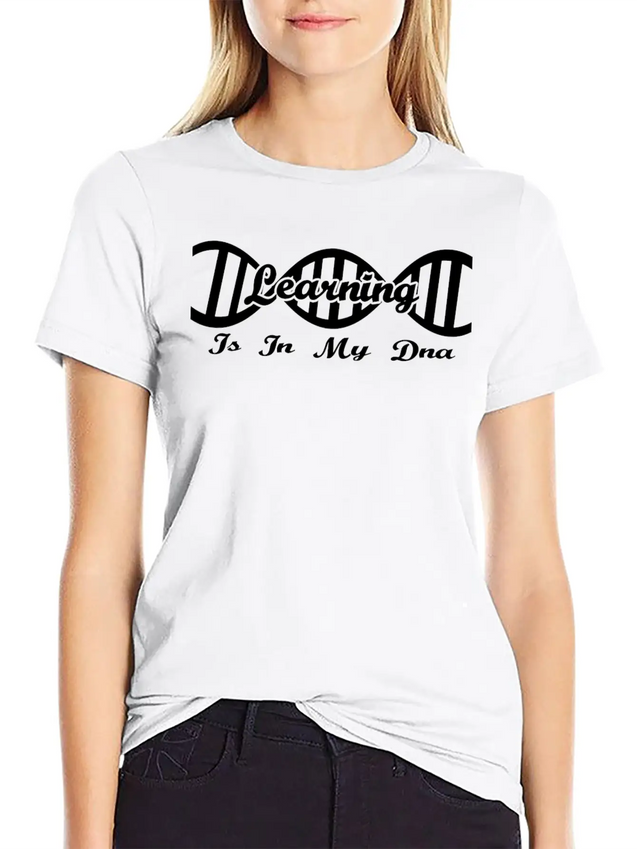 Dns Dna Evolution Hobby Geschenk Learning Lightweight Cotton T-Shirt – Daily Comfort Graphic Shirt
