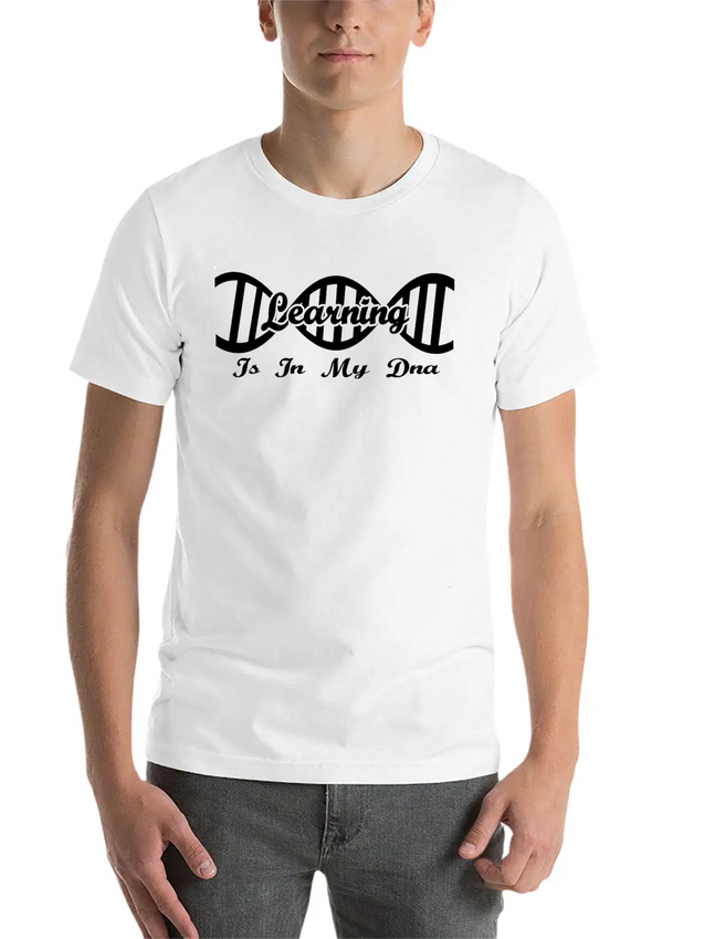 Dns Dna Evolution Hobby Geschenk Learning Lightweight Cotton T-Shirt – Daily Comfort Graphic Shirt