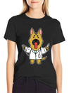 Doctor Gift Dog Lightweight Cotton T-Shirt – Daily Comfort Graphic Shirt