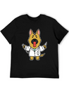 Doctor Gift Dog Lightweight Cotton T-Shirt – Daily Comfort Graphic Shirt